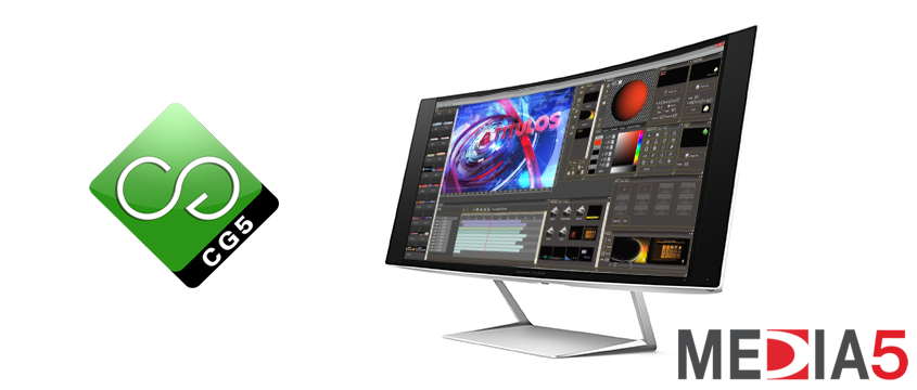 Media 5 CG5 FORTRESS BROADCAST CHARACTER GENERATOR